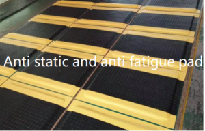 Steel Grain Diamond Pattern Anti- static Mat&Anti Fatigue Mat  Spherical pattern anti-static mat&Anti fatigue mat  & Table Anti-static Repair Mat